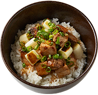 sides yakibuta donburi