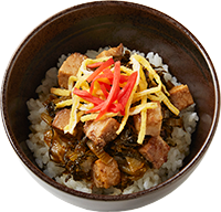 sides takana rice