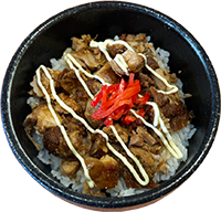 sides yakibuta donburi