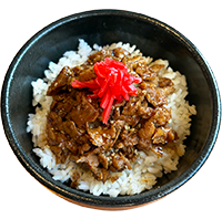 sides yakibuta donburi